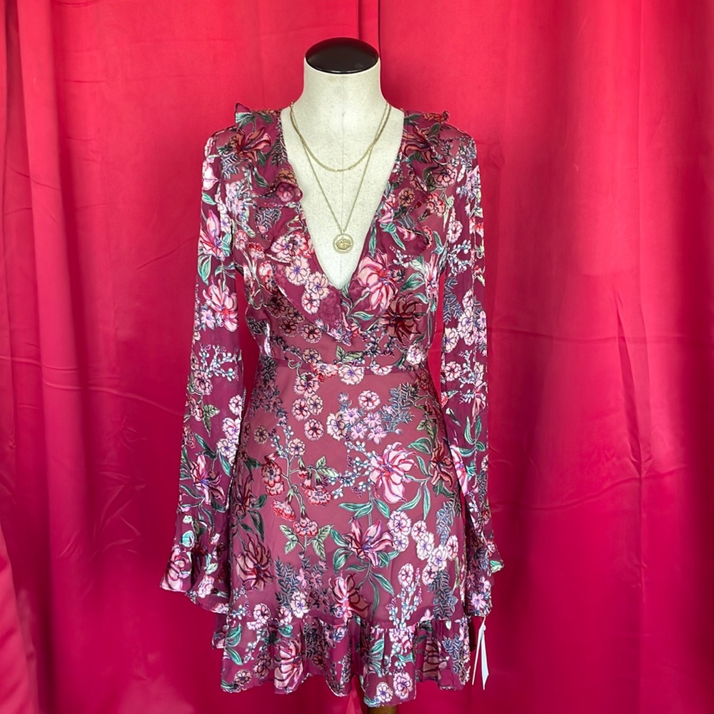 NWT For Love & Lemons floral dress.